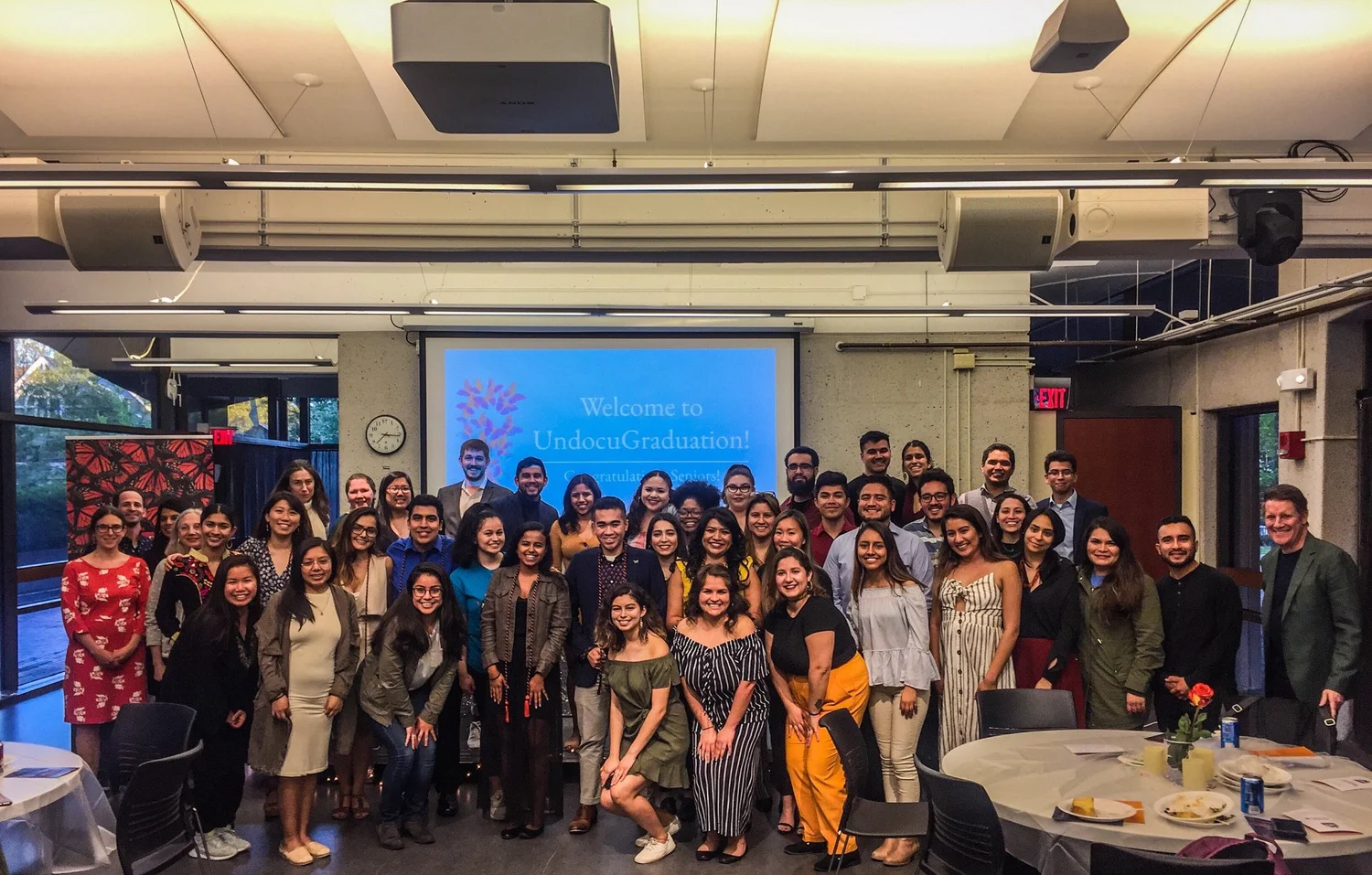 The inaugural UndocuGraduation ceremony, 2019